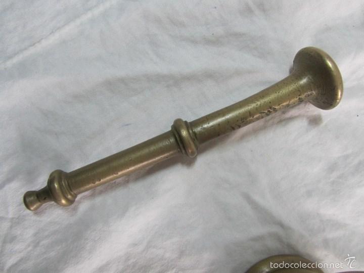 Antig&uuml;edades: Antiguo almirez de bronce - Foto 10