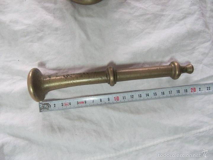 Antig&uuml;edades: Antiguo almirez de bronce - Foto 11