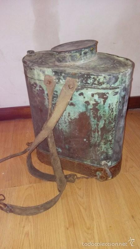 Antig&uuml;edades: MAQUINA DE SULFATAR DE MOCHILA - Foto 4