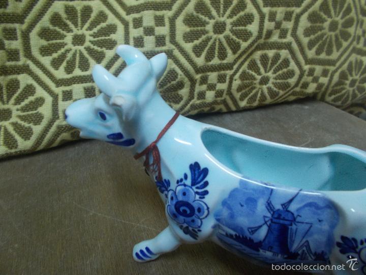 Antig&uuml;edades: Lechera con forma de vaca DBL - Foto 2