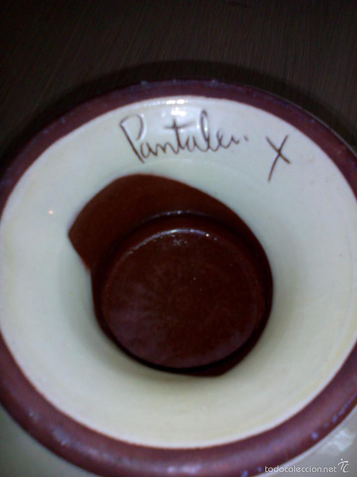 Antig&uuml;edades: frutero de porcelana con dibujos - Foto 2