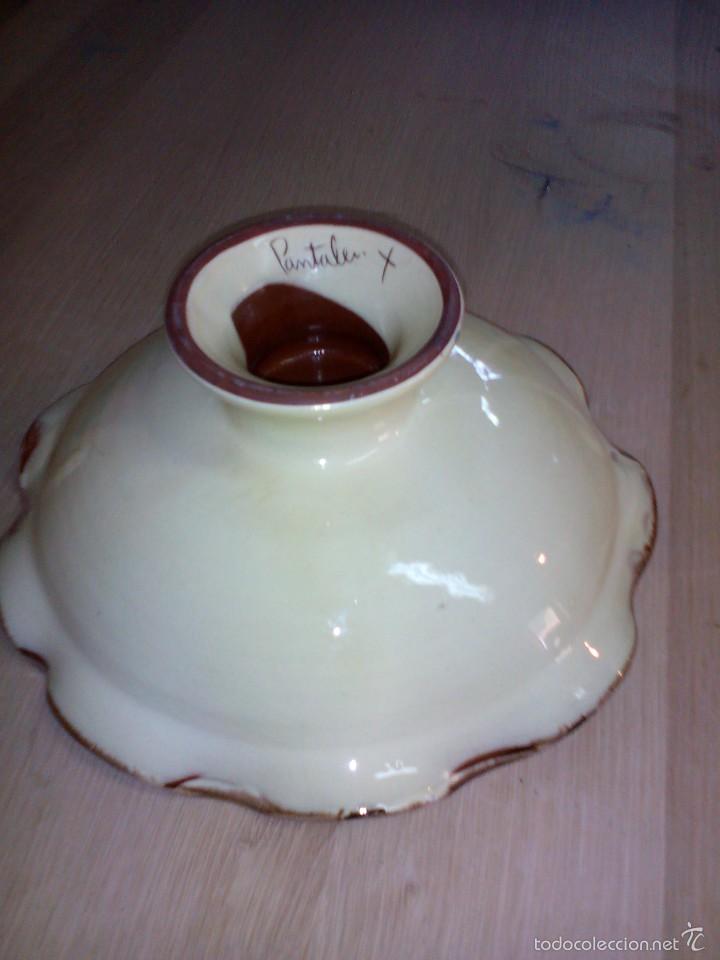 Antig&uuml;edades: frutero de porcelana con dibujos - Foto 3