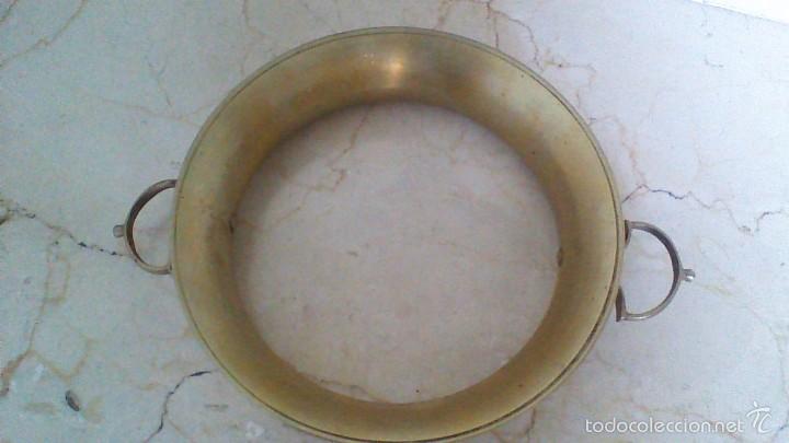 Antig&uuml;edades: BASE DE BRONCE. 16,5 CM. DE DIAMETRO - Foto 2