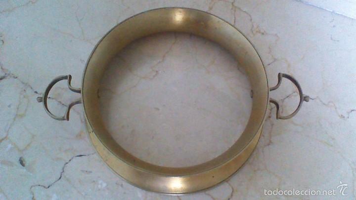 Antig&uuml;edades: BASE DE BRONCE. 16,5 CM. DE DIAMETRO - Foto 3