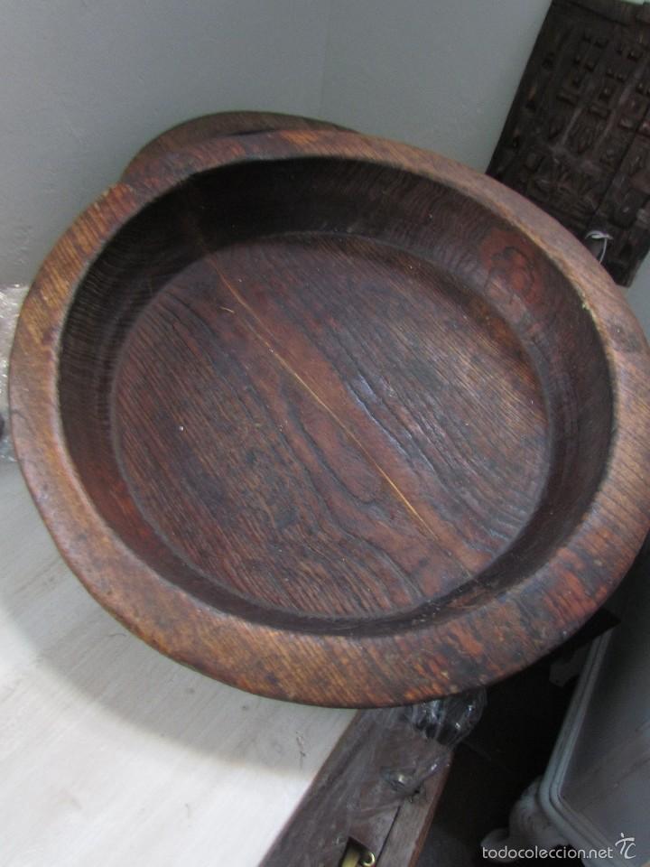 Antig&uuml;edades: CUENCO DE MADERA / CENTRO DE MESA - Foto 2