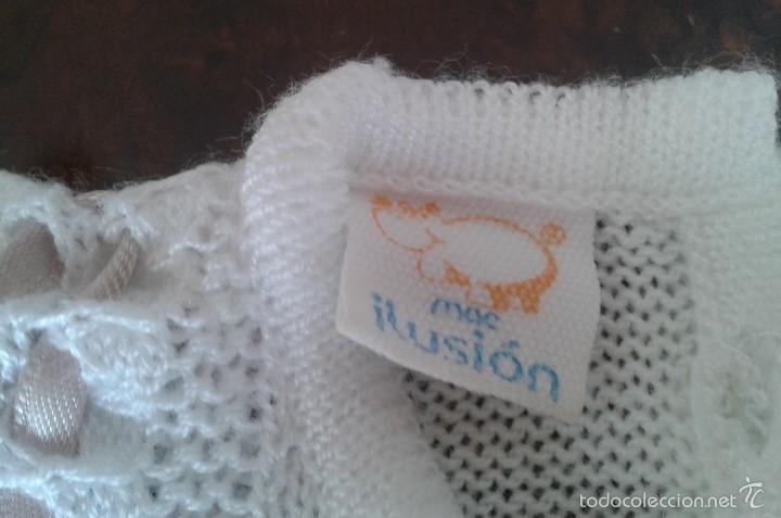 Antig&uuml;edades: LOTE DE VESTIDITO DE BEB&Eacute; Y BRAGUITA. - Foto 2