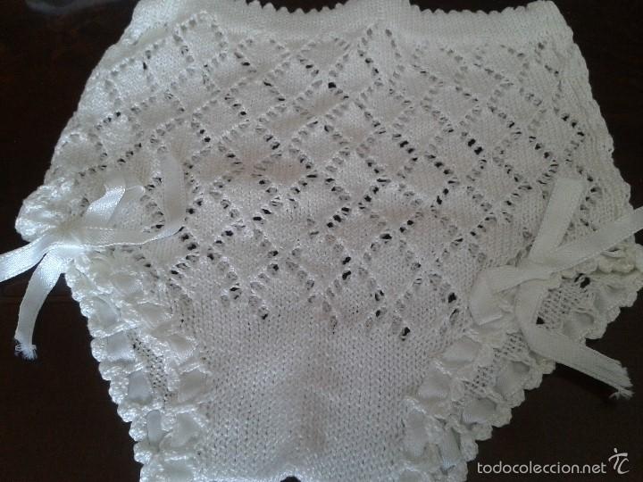 Antig&uuml;edades: LOTE DE VESTIDITO DE BEB&Eacute; Y BRAGUITA. - Foto 4
