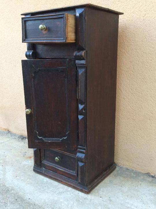 Antig&uuml;edades: MESILLA ANTIGUA DE MADERA. SIGLO XIX - Foto 2