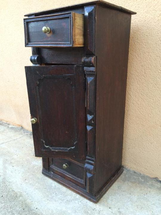 Antig&uuml;edades: MESILLA ANTIGUA DE MADERA. SIGLO XIX - Foto 3