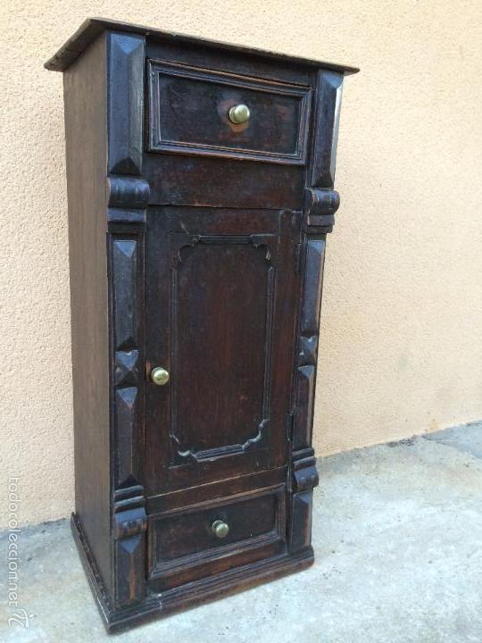 Antig&uuml;edades: MESILLA ANTIGUA DE MADERA. SIGLO XIX - Foto 4