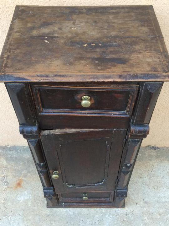 Antig&uuml;edades: MESILLA ANTIGUA DE MADERA. SIGLO XIX - Foto 7