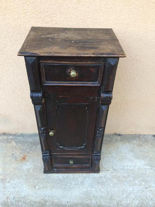 Antig&uuml;edades: MESILLA ANTIGUA DE MADERA. SIGLO XIX - Foto 9