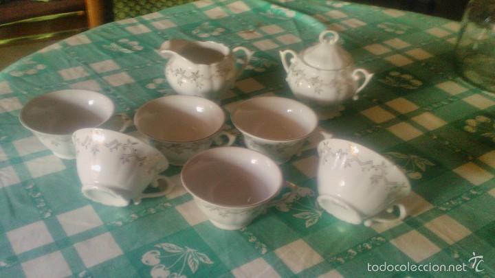 ocio Deambular Celda de poder antiguo juego de té de porcelana bavaria. 14 p - Compra venta en  todocoleccion