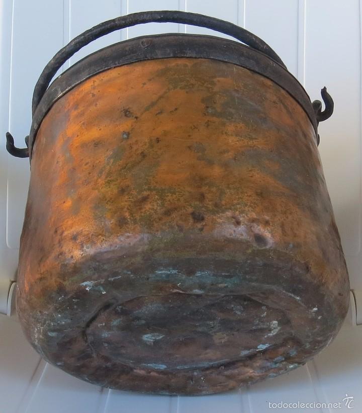 Antig&uuml;edades: CALDERO COBRE Y FORJA - Foto 5