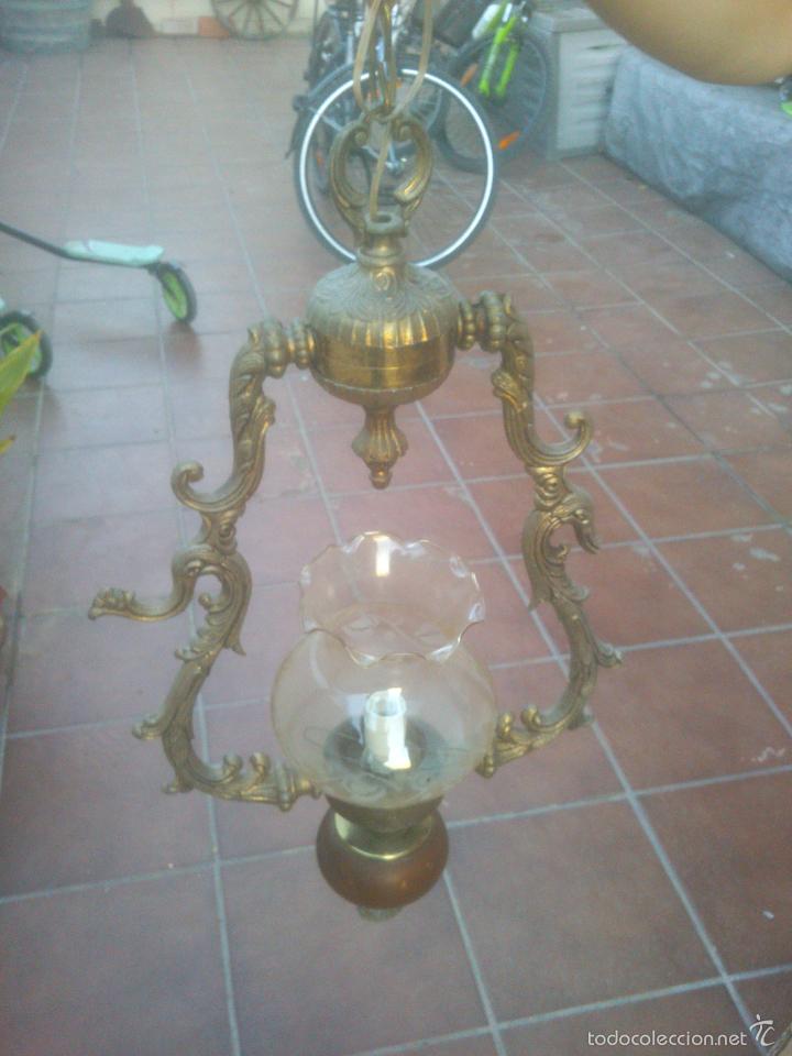 Antig&uuml;edades: ANTIGUA LAMPARA - Foto 1