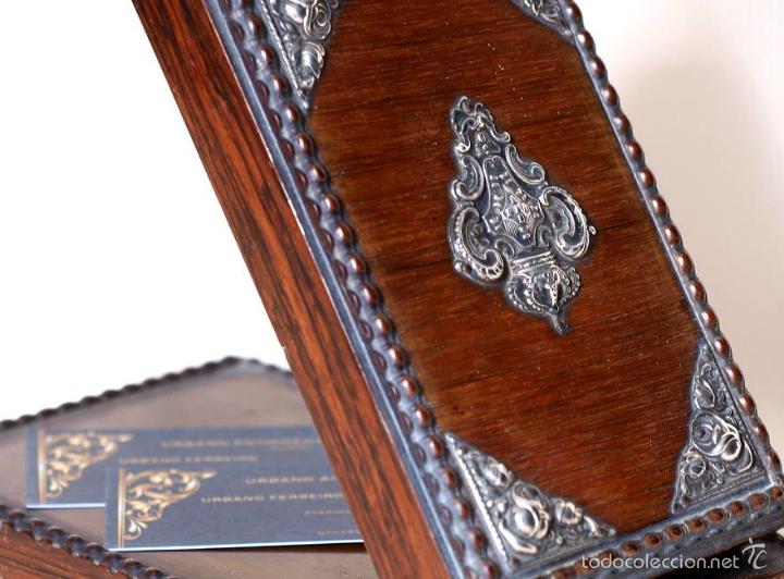 Antig&uuml;edades: Caja para tarjetas - Foto 2