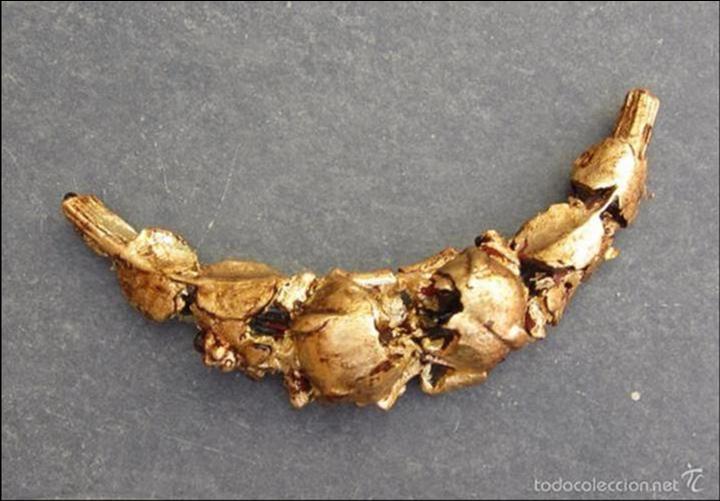 Antig&uuml;edades: talla madera con pan de oro - Foto 1