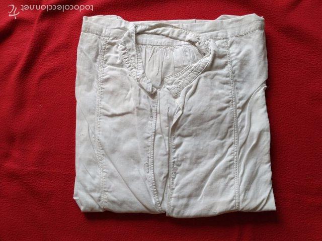Antig&uuml;edades: ANTIGUA CAMISA DE ALGODON - Foto 1