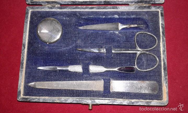 Antig&uuml;edades: ESTUCHE MANICURA - Foto 2
