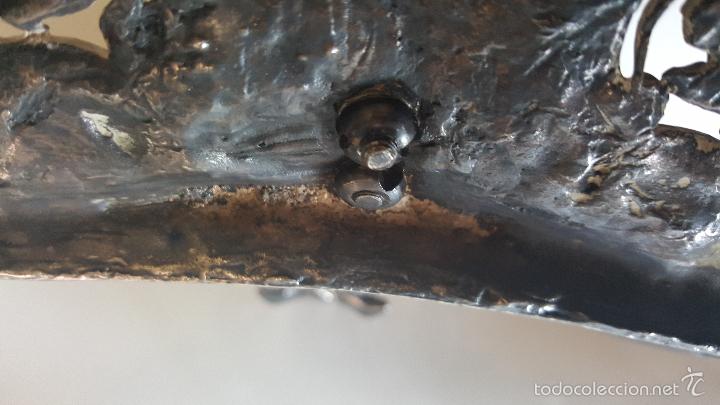 Antig&uuml;edades: CENTRO MESA BA&Ntilde;O DE PLATA - Foto 16