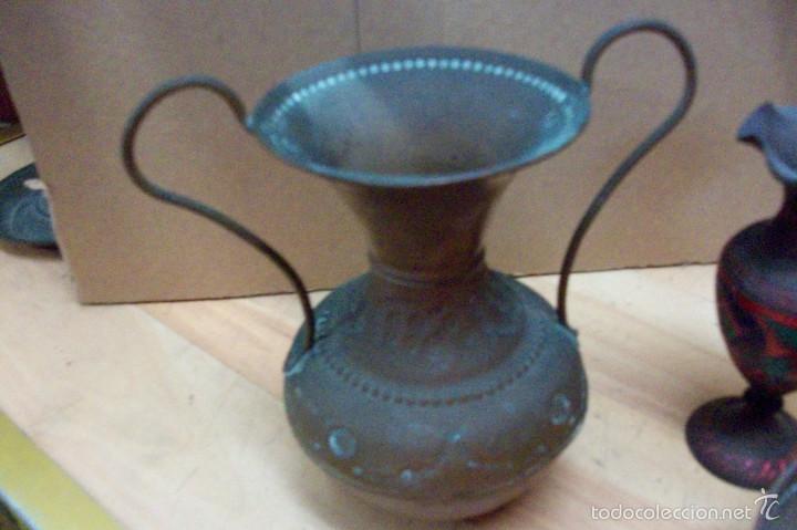 Antig&uuml;edades: LOTE DE 3 PIEZAS DE BRONCE ANTIGUAS - Foto 3