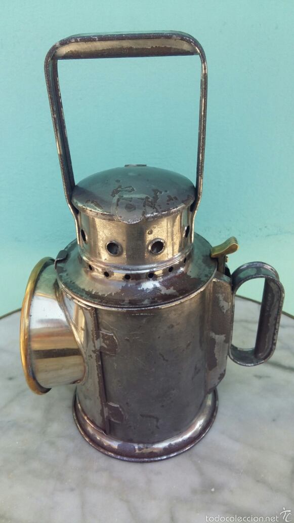 Antig&uuml;edades: Farol tren ingles - Foto 4