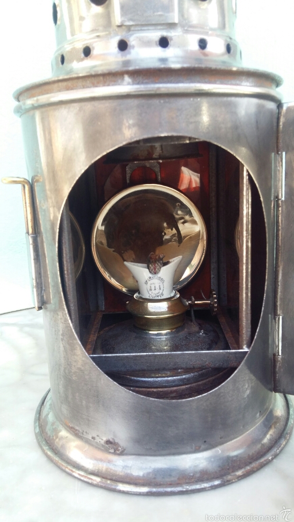 Antig&uuml;edades: Farol tren ingles - Foto 6