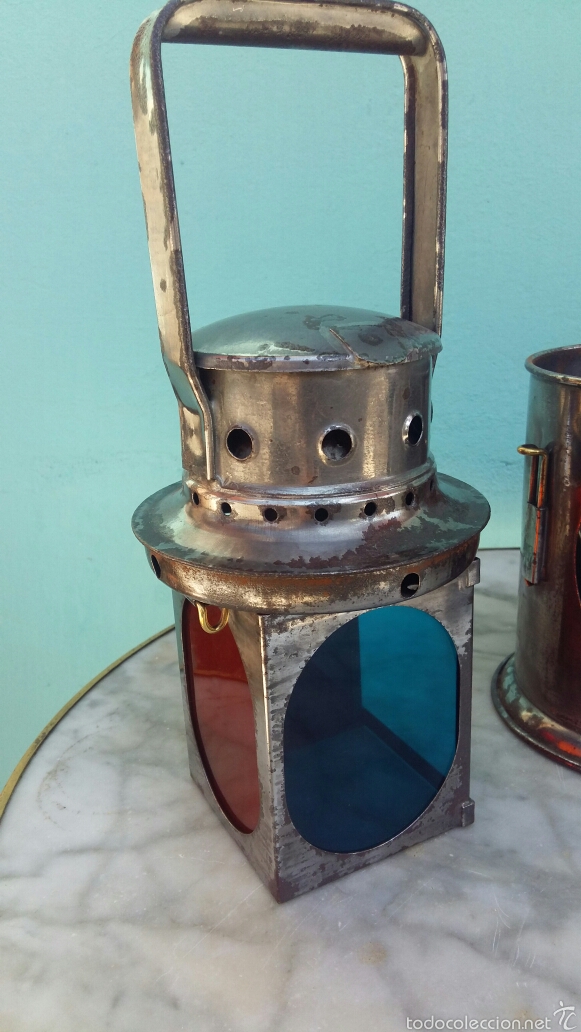 Antig&uuml;edades: Farol tren ingles - Foto 9
