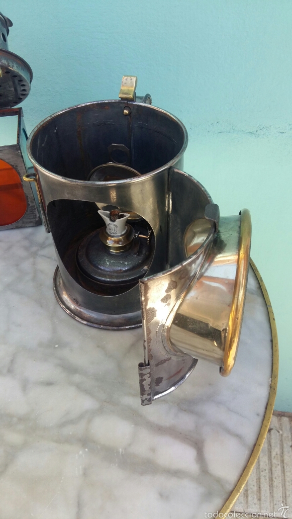 Antig&uuml;edades: Farol tren ingles - Foto 12