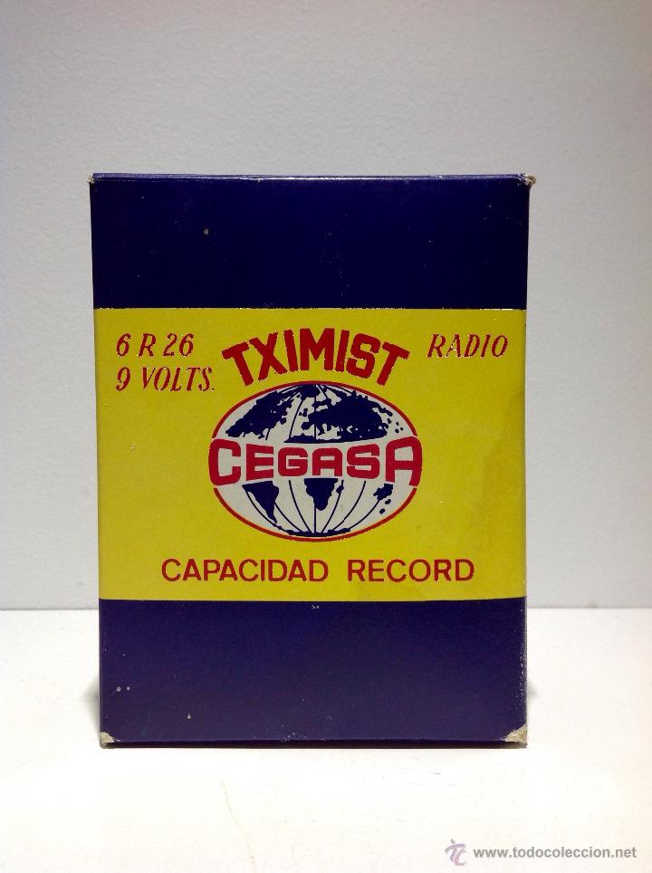 Antig&uuml;edades: ANTIGUA BATERIA PILA *TXIMIST * RADIO. FABRICADA POR CEGASA. VITORIA