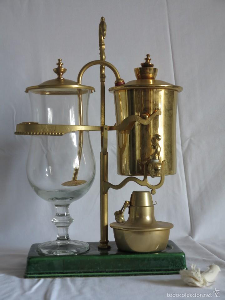 Antiguidades: Cafetera Odette, m&aacute;quina de t&eacute; y caf&eacute;. Spiral, Suiza, 1950. Hecho a mano, pieza de colecci&oacute;n.