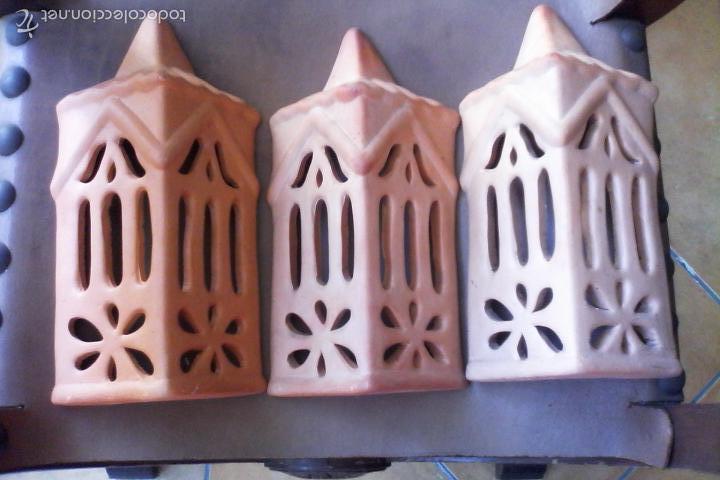 Antig&uuml;edades: 3 apliques para bombilla - Foto 1