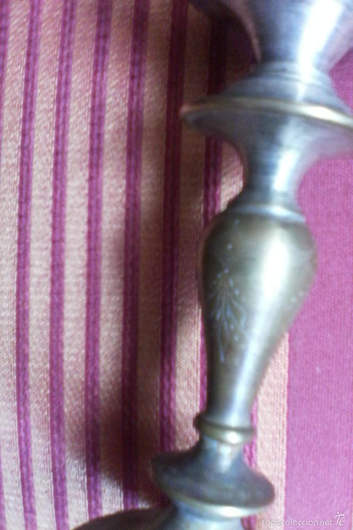 Antig&uuml;edades: soporte para velas (cirios, candelabros, b&aacute;culo???) - Foto 6
