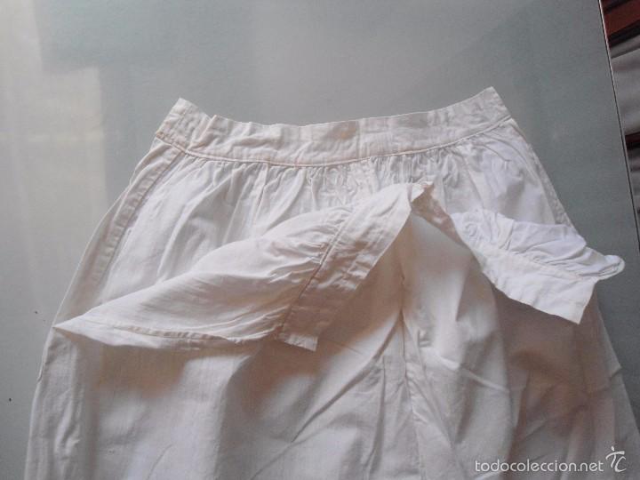 Antig&uuml;edades: ANTIGUA VESTIMENTA ROPA INTERIOR DE SE&Ntilde;ORA EN ALGODON - Foto 7
