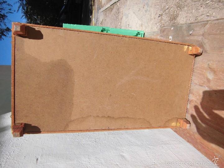 Antig&uuml;edades: cofre madera hecho a mano - Foto 5