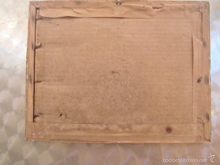 Antig&uuml;edades: cuadro antiguo con lamina - Foto 3