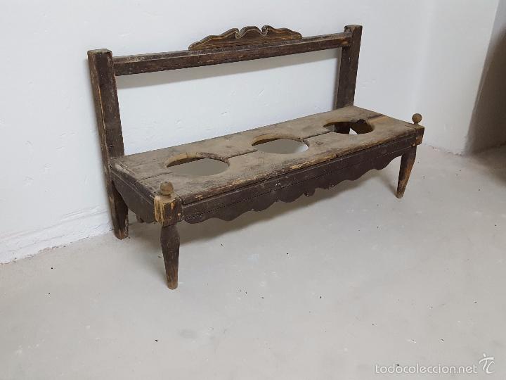 Antig&uuml;edades: Cantarera tres c&aacute;ntaros. - Foto 2