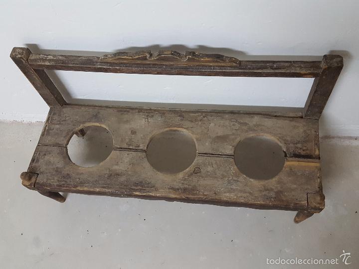 Antig&uuml;edades: Cantarera tres c&aacute;ntaros. - Foto 3