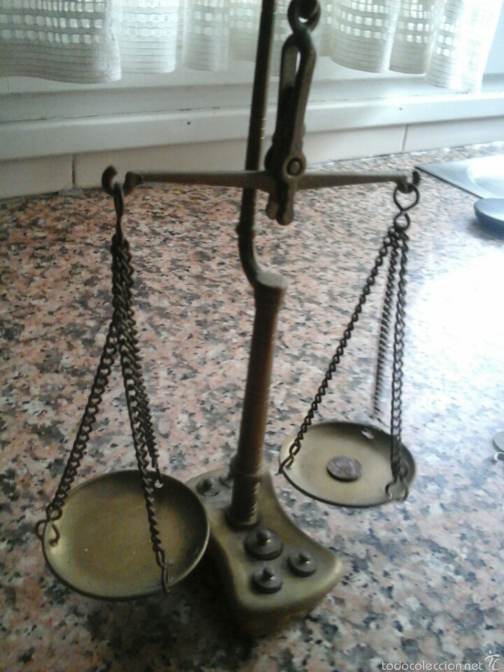 Antig&uuml;edades: Balanza de decoraci&oacute;n - Foto 6