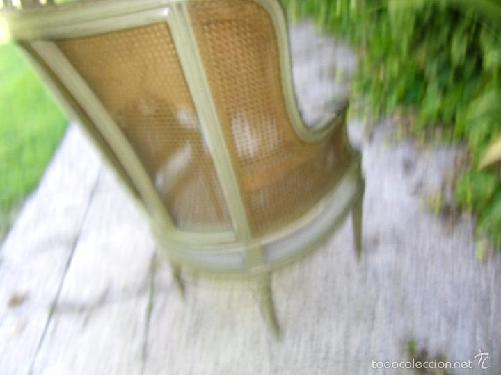 Antig&uuml;edades: IMPORTANTE SILLON SIGLO IXX - Foto 2
