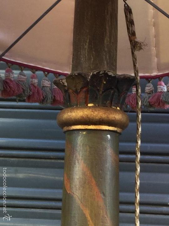 Antig&uuml;edades: Lampara de pie antigua. - Foto 7