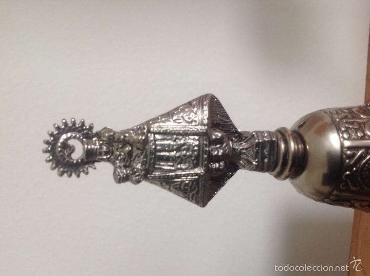 Antig&uuml;edades: Campana con virgen - Foto 2