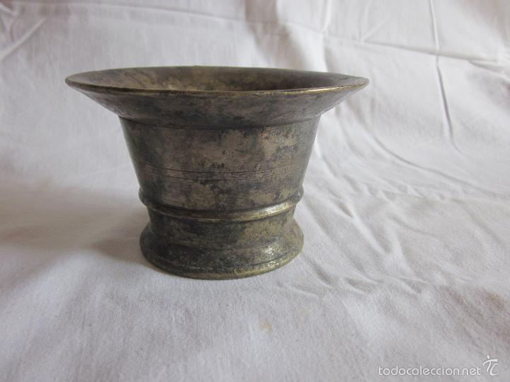 Antig&uuml;edades: Almirez o mortero de bronce - Foto 1
