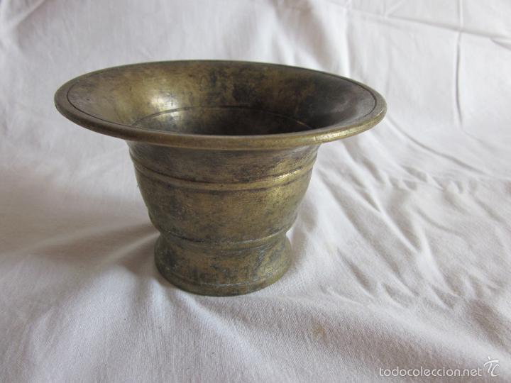 Antig&uuml;edades: Almirez o mortero de bronce - Foto 1