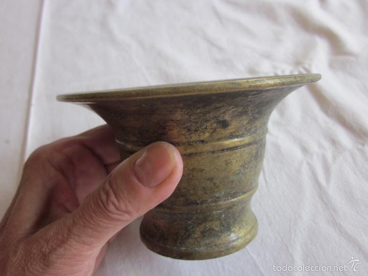 Antig&uuml;edades: Almirez o mortero de bronce - Foto 3
