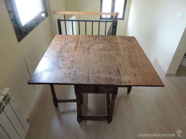 Antig&uuml;edades: MESA TOCINERA RESTAURADA - Foto 14