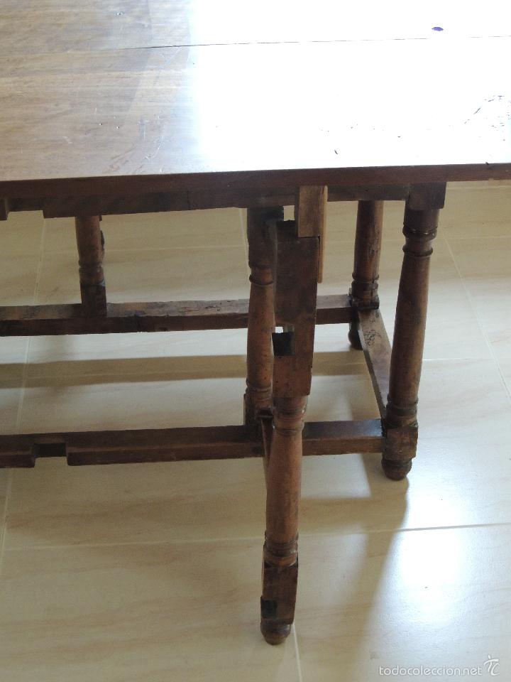 Antig&uuml;edades: MESA TOCINERA RESTAURADA - Foto 16