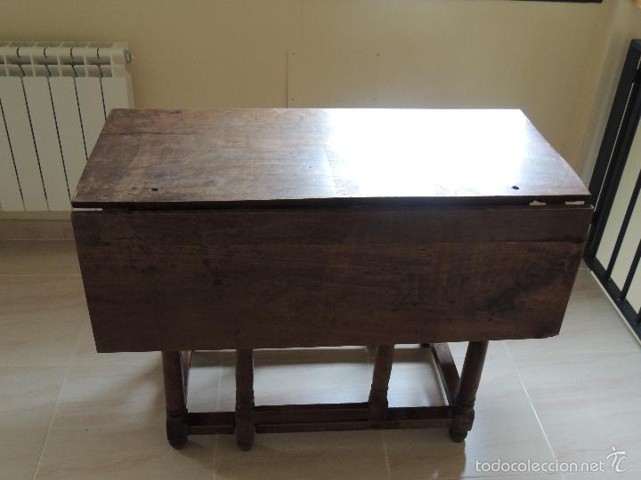 Antig&uuml;edades: MESA TOCINERA RESTAURADA - Foto 18