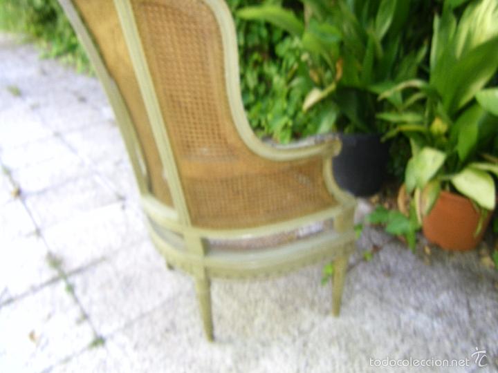 Antig&uuml;edades: IMPORTANTE SILLON SIGLO IXX - Foto 4