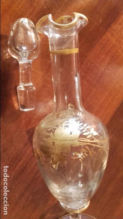 Antig&uuml;edades: Botella cristal - Foto 2